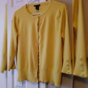 Button Dowm Cardigan by Audrey & Grace